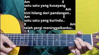 Tutorial Chord Mudah RINDU HATIKU RINDU - TANTARI | Versi Gampang