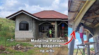 Pinas vlog 1 Madaling paraan ang paggawa ng arko sa bahay | house update