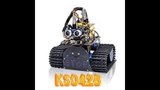 Keystudio Mini Tank Robot V2 KS0428: Assembly and Quick Programming