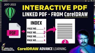 Interactive PDF from CorelDraw, Digital PDF, Clickable PDF, Linked PDF from CorelDraw. s4s