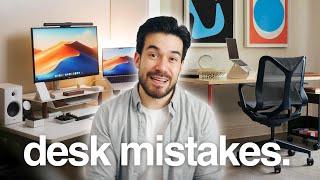 Architect's TOP 10 Desk Setup Mistakes