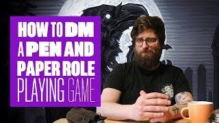 How to DM a pen and paper RPG - 9 tips to get you started