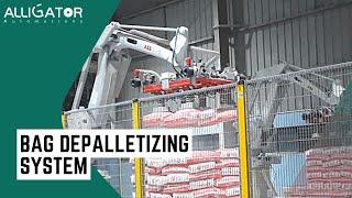 Bag Depalletizing System - Alligator Automations