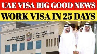 UAE Visa Update 9th March 2025 || Dubai Work Visa Latest Update || UAE Work Visa Latest News