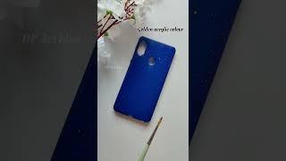 esu mobile cover painting #shorts #mobilecoverpainting