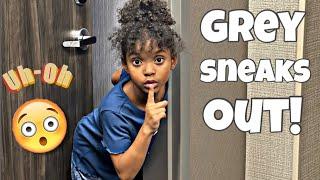 Grey SNEAKS Out! What happens next is shocking!