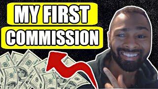 How I Got My FIRST Affiliate Marketing Commission!! (Affiliate Marketing For Beginners)