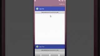 android send same broadcast in two acivity