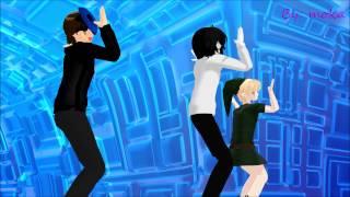 MMD Bo Peep Bo Peep Jeff the killer, Eyeless Jack and Ben Drowned