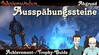 NEVERWINTER Fundorte aller Ausspähungssteine Abgrund Guide Leitfaden PS4 deutsch