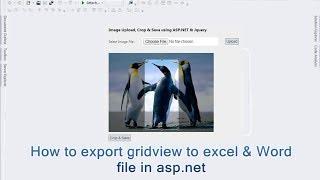 How to crop image and save the cropped image using asp.net & jquery