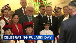 Polish president in Chicago for Casimir Pulaski Day celebration as US-Ukraine relations strained