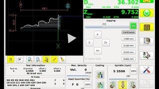 Heavy Duty CNC: New Linux CNC new Graphic User interface  #106