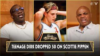 Charles Barkley Watched Dirk Nowitzki Drop 50 Points On Scottie Pippen At 18 Years Old