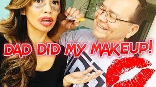 My Dad Did My Makeup | Liane V