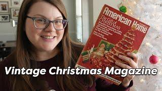 1970s HOLIDAY NOSTALGIA - Vintage Magazine Flip Through