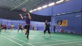 BADMINTON KBB (Iskandar & Sadam VS Asraf & Adam)