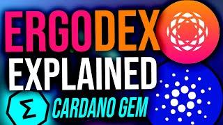 Cardano DEX: ErgoDEX Explained + Overview (AWESOME CARDANO PROJECT!!)
