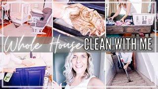 *ALMOST* WHOLE HOUSE CLEAN WITH ME | FALL DEEP CLEANING MOTIVATION | Brianne Walter