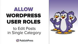 How to Enable WordPress Users to Edit Posts in a Single Category