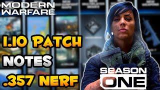 Modern Warfare: 1.10 Update Patch Notes | .357 Nerf, Shield Buff & More