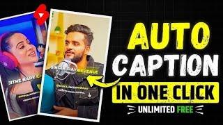 Vn New Automatic Caption Generator 100% Free & Without Watermark ? Video Me Caption Kaise Dale