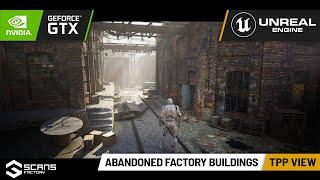 [UE4][SCANS] Abandoned Factory Buildings - TPP Day