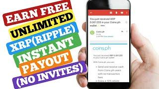 EARN UNLIMITED XRP(RIPPLE) INSTANT PAYOUT - TYPING UNLI CAPTCHA -  EARN FREE XRP IN COINS.PH 2020