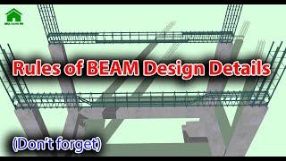 5 Important Rules of Beam Design Details | RCC Beam | Green House Construction