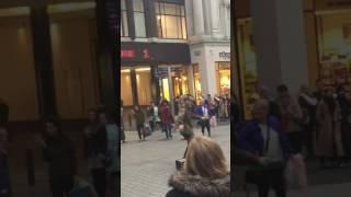 Must watch Funny old drunk man dancing on the street in liverpool