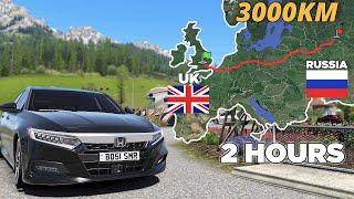 ETS2 Longest Road Trip (London to Moscow) UK to Russia | Euro Truck Simulator 2