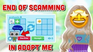 *OMG* This New Update is going to End Scamming in Adopt me 