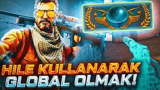 HİLE KULLANARAK GLOBAL OLMAK | CSGO HİLELİ REKABETÇİ | CS GO HİLE