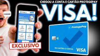 QUENTINHAS! CHEGOU A NOVA CONTA COM CARTÃO DE CRÉDITO VISA PROTEGE PAY, CORRE SOLICITE A SUA AGORA!