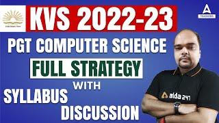 KVS PGT Computer Science Syllabus & Strategy 2022-23 | By Neeraj Sir