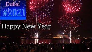 New Year Fireworks in Dubai| Dubai New Year’s Firework 2021 Blue Waters