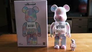 【分享】WF Fashion x MY FIRST BE@RBRICK B@BY 100%+400% unbox｜開箱｜澳門｜bearbrick｜BABY｜千秋｜玩具熊｜Medicom