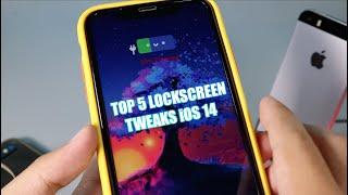Top BEST 5 FREE Lockscreen Tweaks for iOS 14
