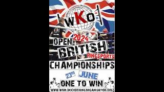 Ring 2 The 2024 WKO British  Ringsports Championships