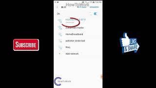 Use advanced options - How to Connect any WiFi without Password Android New Trick