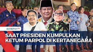 Golkar Bocorkan Pembahasaan saat Presiden Prabowo Kumpulkan Ketum Parpol di Kertanegara