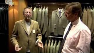 Eric Clapton discussing his love for Cordings country clothing