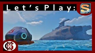 Ep. 1 CRASHING ON AN ALIEN PLANET AND GETTING BASIC TOOLS!  Let's Play: Subnautica