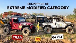 Extreme Off Road Competition | Thar vs Gypsy | Dusty Afair 2024 Part-1 | Ramgarh