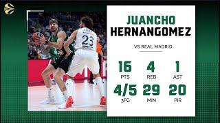 Real Madrid - Panathinaikos 90-86 | Juancho Hernangomez (16 Points , 20 PIR)