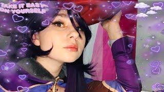 Mona does a *very professional* tarot card + future reading | genshin impact asmr | sugar sweett