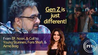 Fasi Zaka tells us about Gen Z | Pakistan Music | Young Stunners | Xulfi aur Coke Studio