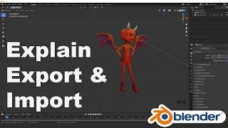 Export And Import From The Blender 2.83 LTS