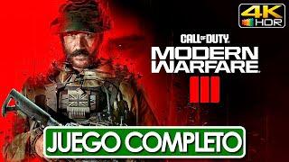 Call of Duty Modern Warfare 3 (2023) Juego Completo Español Latino Campaña Completa (4K 60FPS HDR)