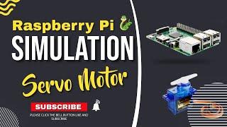 Raspberry pi simulation with servo motor in proteus